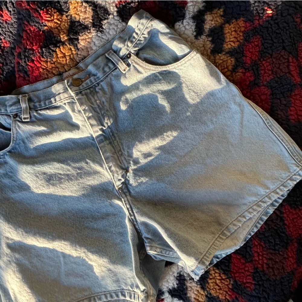 90s vintage mom jean shorts by great land trading company - vtg size 15/16